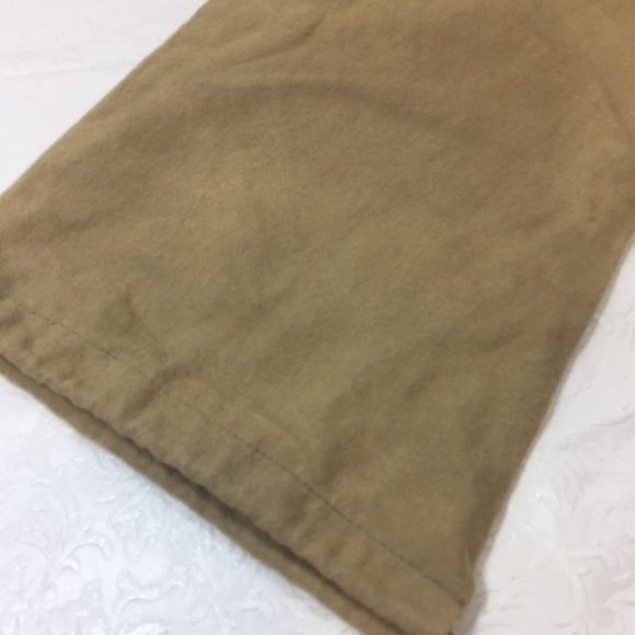 Born Crown Brown Soft Drawstring Shoe Purse Storage Dust Bag 14x7.5 - Picture 5 of 7